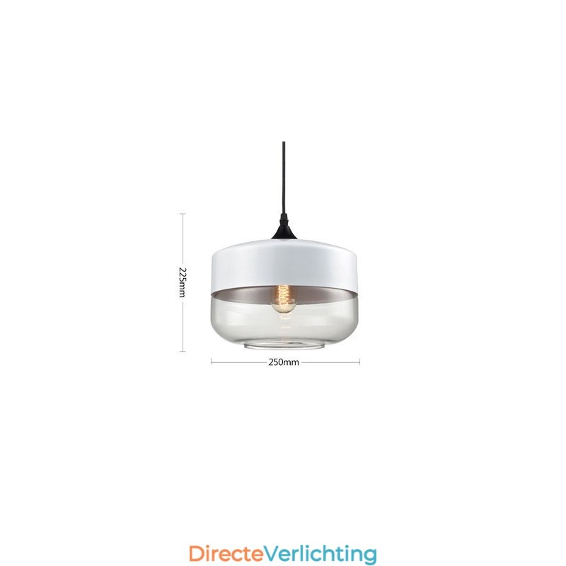 De Nordic Creative Stair Shop'S Art smeedijzeren glazen kroonluchterlamp
