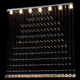 K9 Kristallen Hanglamp Hangende Draad Kroonluchter Verlichting Plafondlampen