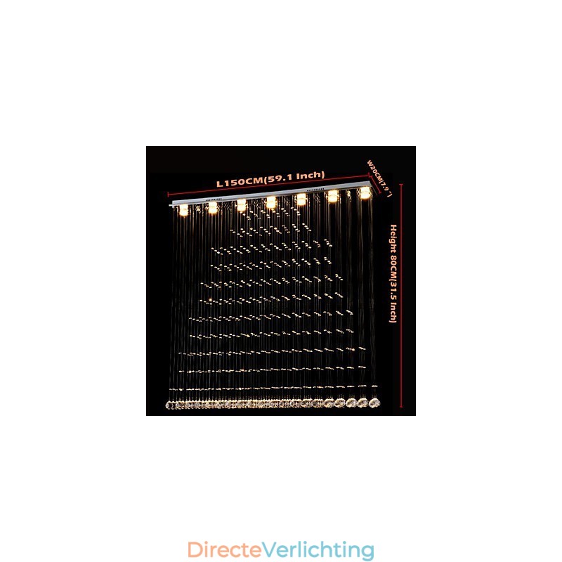 K9 Kristallen Hanglamp Hangende Draad Kroonluchter Verlichting Plafondlampen