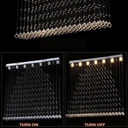 K9 Kristallen Hanglamp Hangende Draad Kroonluchter Verlichting Plafondlampen