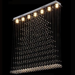 K9 Kristallen Hanglamp Hangende Draad Kroonluchter Verlichting Plafondlampen