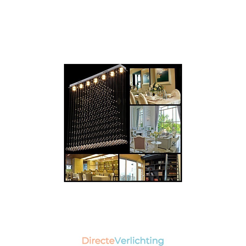 K9 Kristallen Hanglamp Hangende Draad Kroonluchter Verlichting Plafondlampen