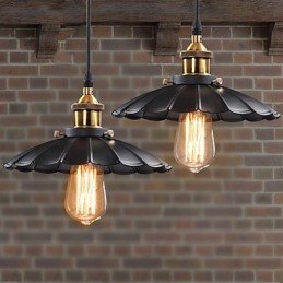Retro klassieke Europese stijl hanglamp metalen kunst hanglamp