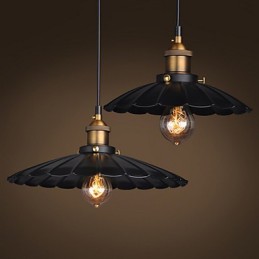 Retro klassieke Europese stijl hanglamp metalen kunst hanglamp