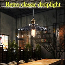 Retro klassieke Europese stijl hanglamp metalen kunst hanglamp
