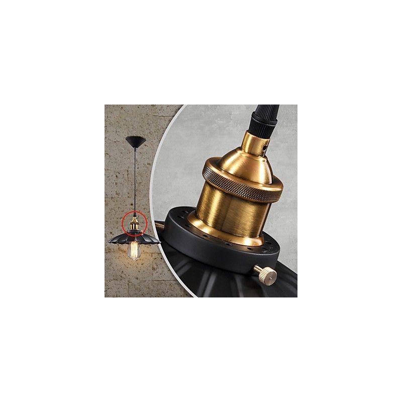 Retro klassieke Europese stijl hanglamp metalen kunst hanglamp