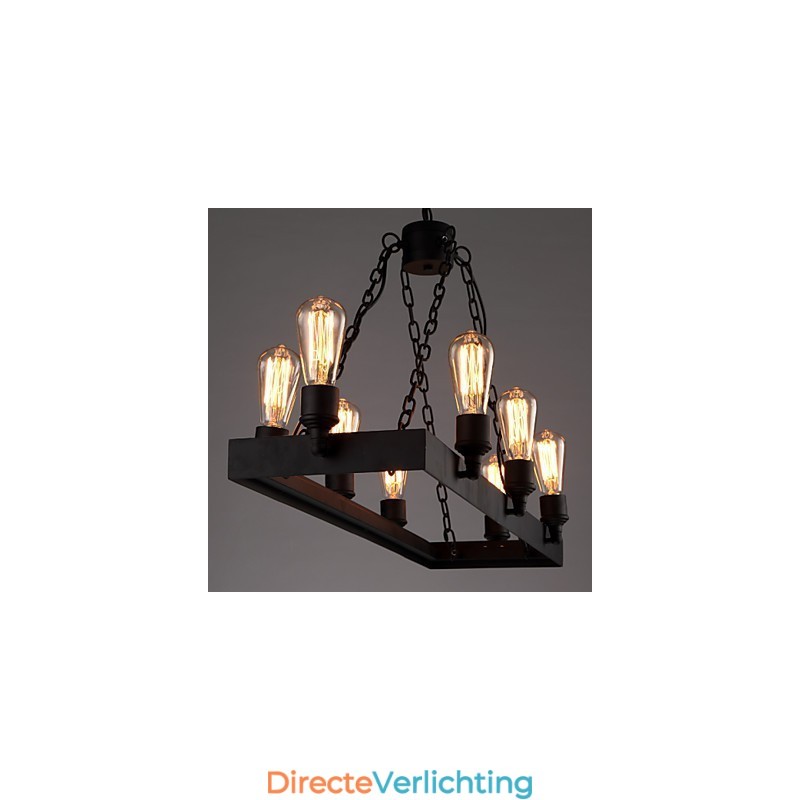 Moderne Retro Loft Kroonluchter Amerikaanse Landelijke Kroonluchter Creatieve Industriële Café Lamp Verlichting
