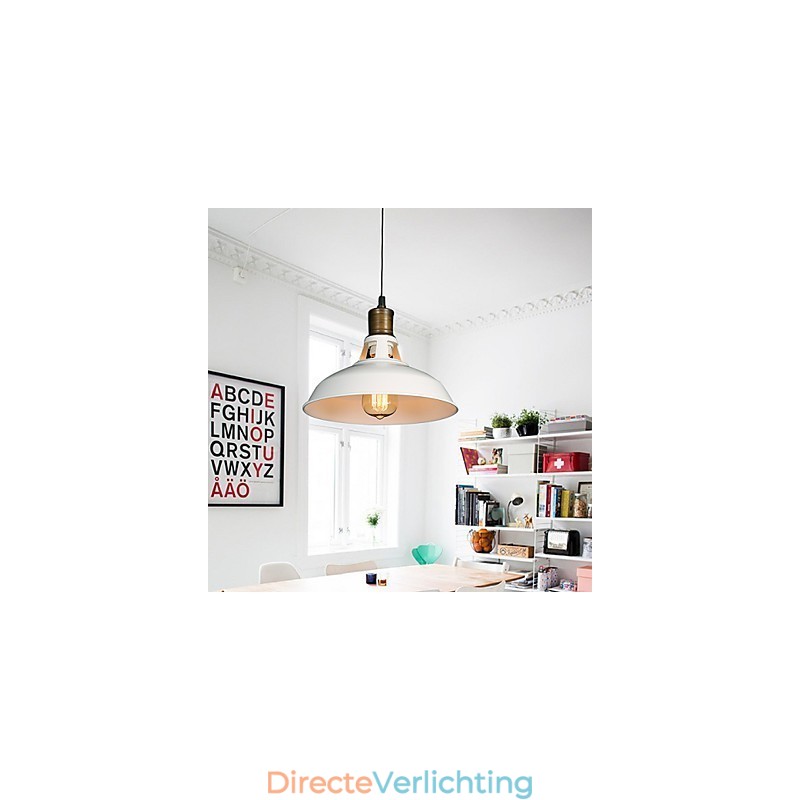 Amerikaanse Country Style Originaliteit Enkele Kop Smeedijzeren Holle Uit Hanglamp