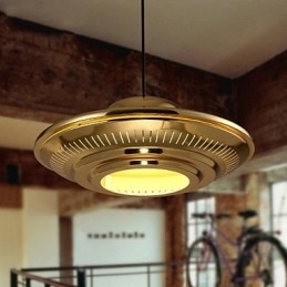 Landelijke gegalvaniseerde metalen hanglamp garage