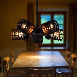 Retro Klassieke Metalen Plafondlampen Eenvoudige Hanglampen Café Hanglamp
