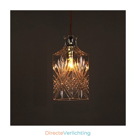 Romantische fles creatieve gesneden kunst glazen kroonluchter licht hanglamp Romantische fles creatieve gesneden kunst glazen kroonluchter licht hanglamp