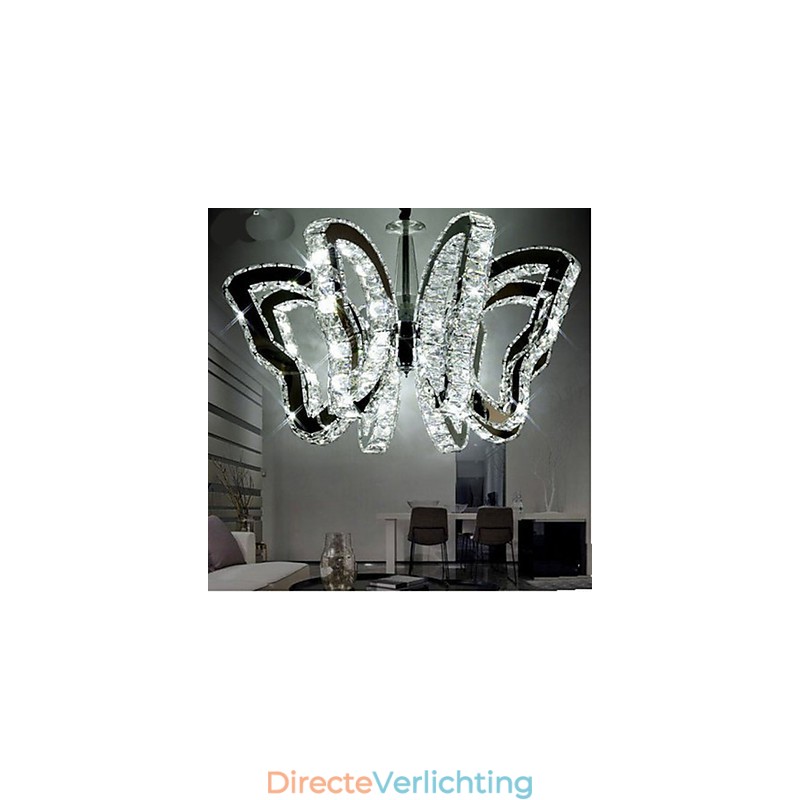 Vlinderlamp Moderne Luxe Kristallen Lamp
