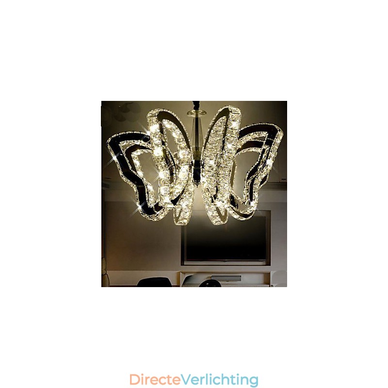 Vlinderlamp Moderne Luxe Kristallen Lamp