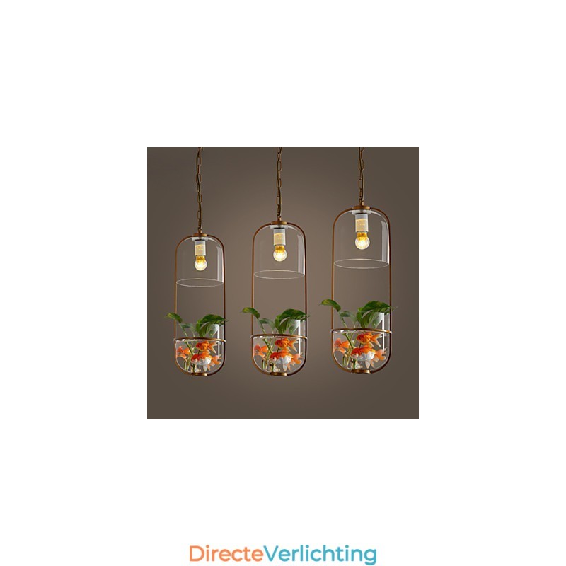Moderne, eigentijdse decoratieve design hanglamp (exclusief planten)