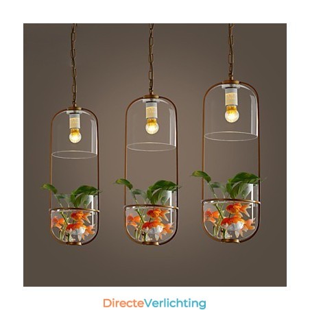 Moderne, eigentijdse decoratieve design hanglamp (exclusief planten) Moderne, eigentijdse decoratieve design hanglamp (exclusief planten)