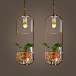 Moderne, eigentijdse decoratieve design hanglamp (exclusief planten)