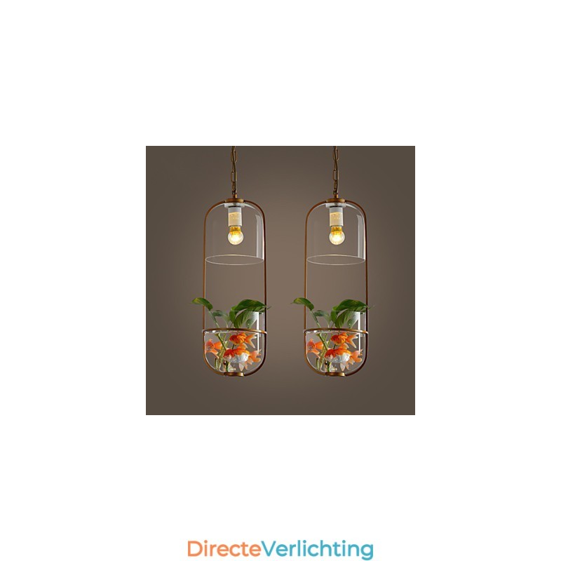 Moderne, eigentijdse decoratieve design hanglamp (exclusief planten)