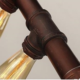 Amerikaanse Landelijke Industriële Veranda Loft Conduit Droplight