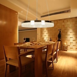 Kristallen hanglamp gouden moderne lamp