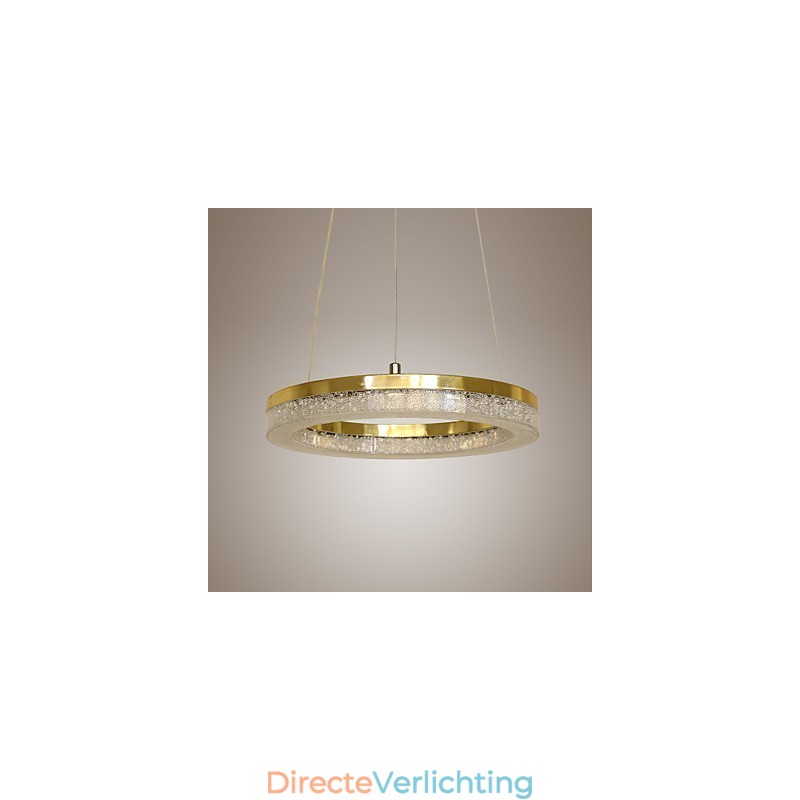 Kristallen hanglamp gouden moderne lamp