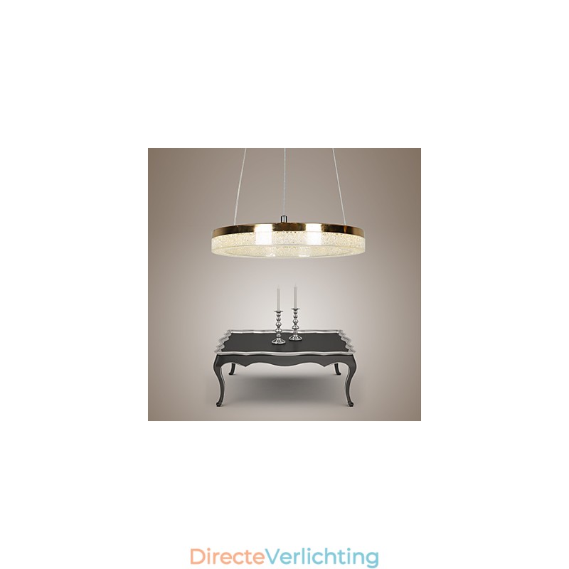 Kristallen hanglamp gouden moderne lamp