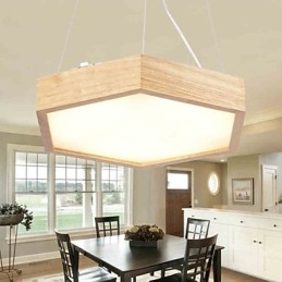 Moderne eigentijdse landelijke mini-stijl andere houten bamboe hanglamp