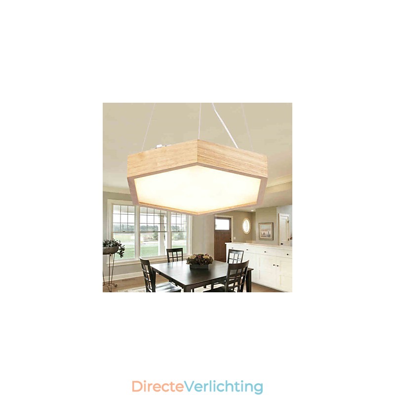 Moderne eigentijdse landelijke mini-stijl andere houten bamboe hanglamp