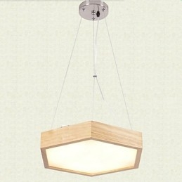 Moderne eigentijdse landelijke mini-stijl andere houten bamboe hanglamp
