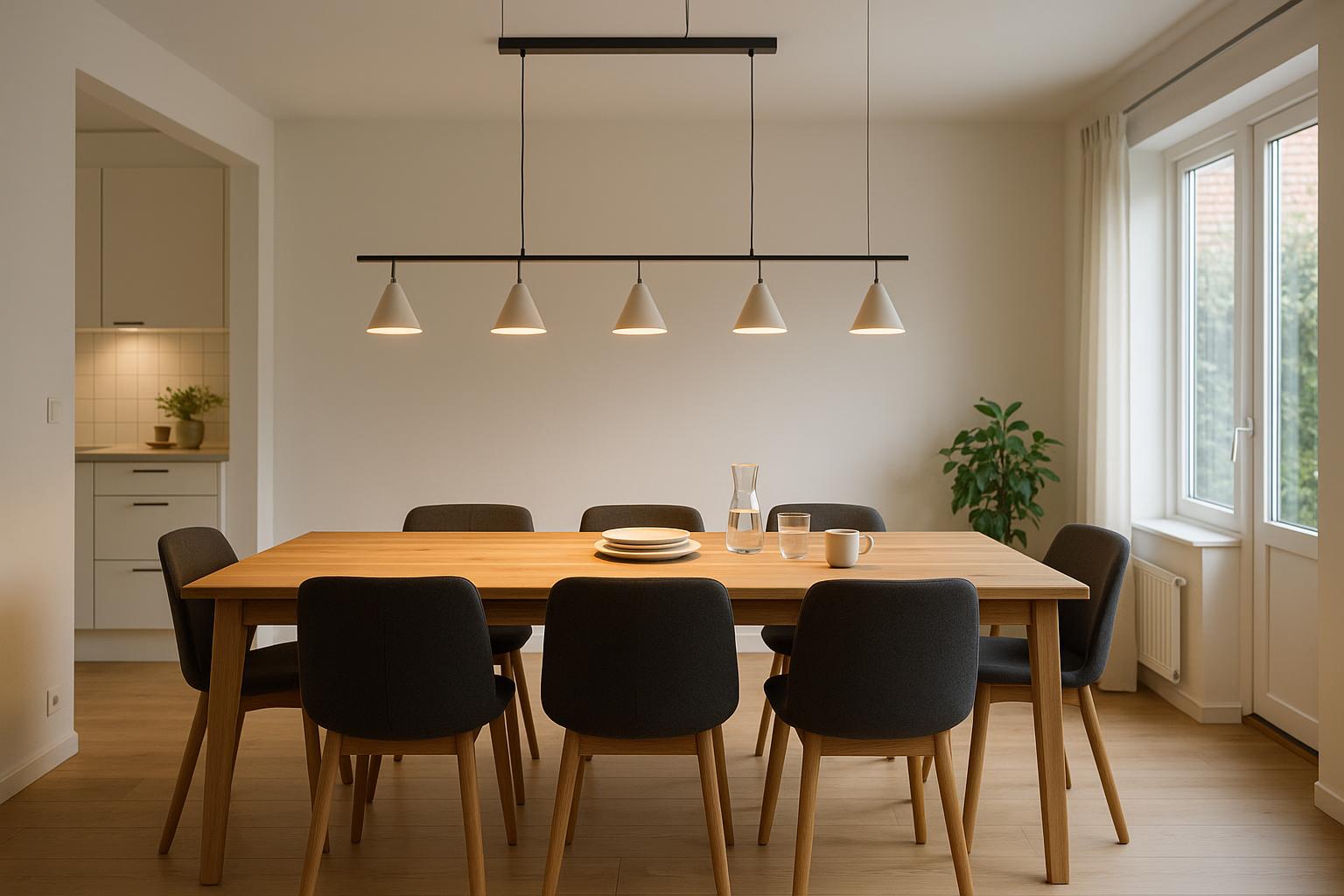 Hanglamp met meerdere lampen: zo kies je de juiste boven je eettafel