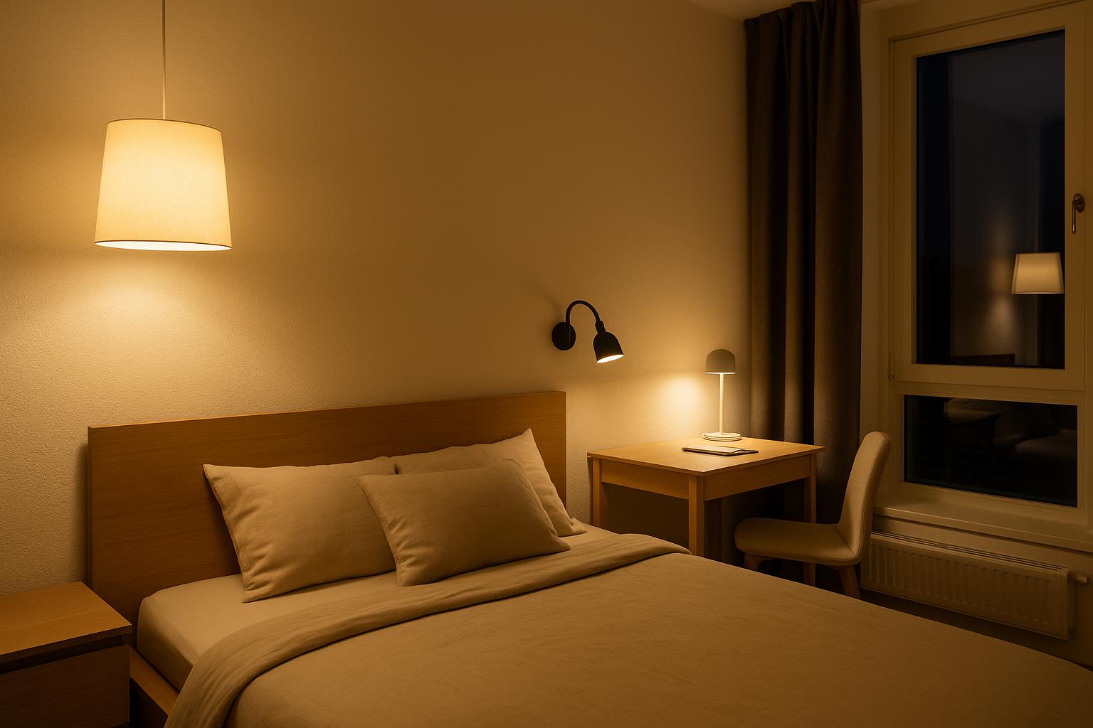 Hanglamp in de slaapkamer: sfeervol licht zonder ruimteverlies