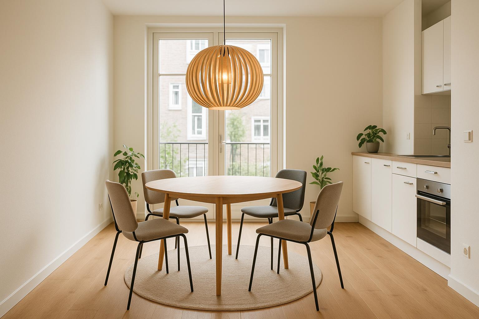 Houten hanglamp kiezen: warmte en karakter boven de eettafel